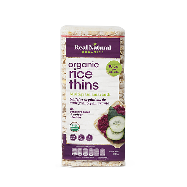 Tortitas de Multigrano y Amaranto Real Natural 130Gr