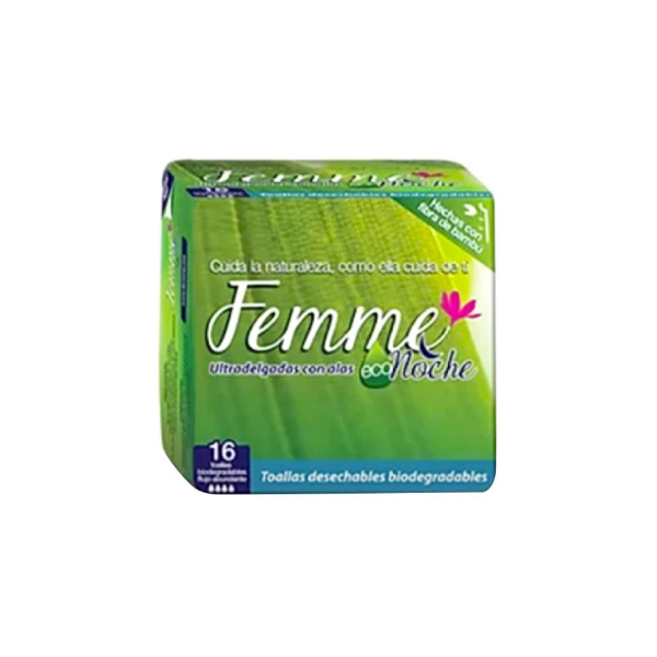 Femme Toalla Femenina Noche 16 Piezas