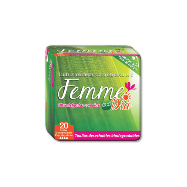 Femme Toalla Femenina Día 20 Piezas