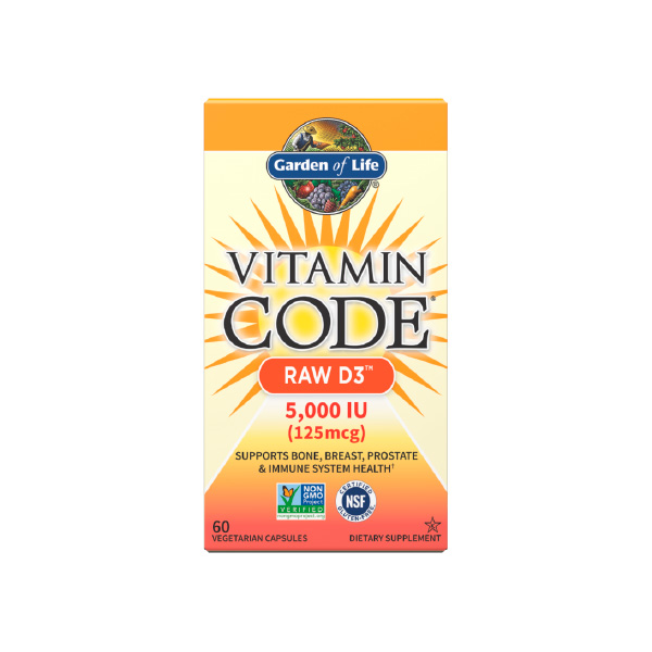 Vitamina D3 60caps Garden Of Life Ya'axtal